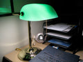 Bankers lamp by Rob Pongsajapan